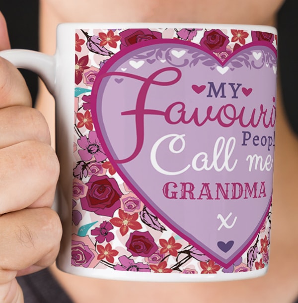My Favourite People Call Me Grandma Mug