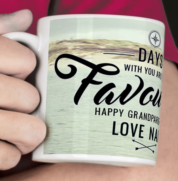 Personalised Mug - Photo Upload My Favourite Days are with You