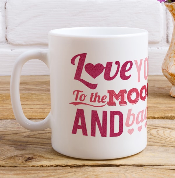 To The Moon & Back Photo Mug
