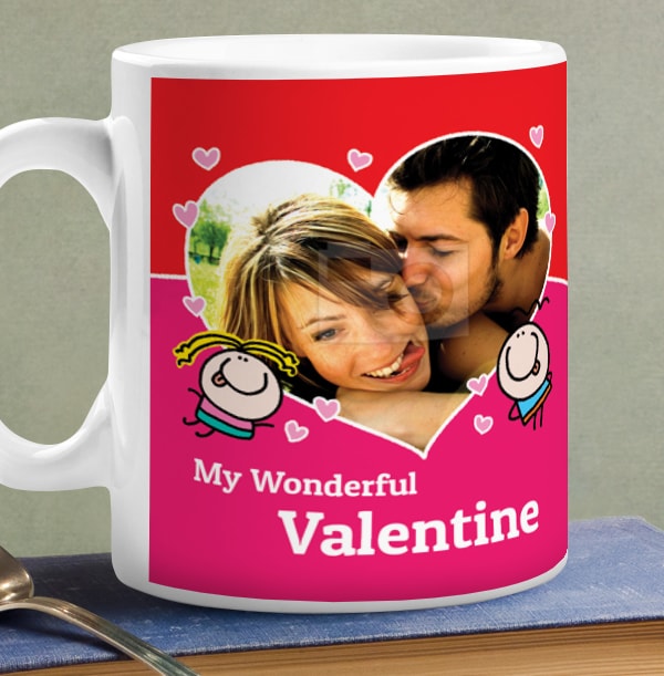 Wonderful Valentine Photo Mug
