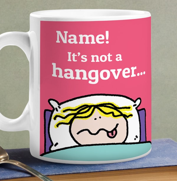 Wine Flu Personalised Mug