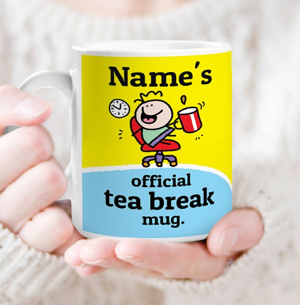 Tea Break Personalised Mug