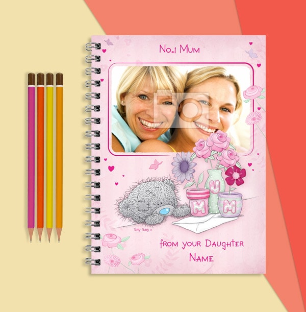 Me to You Mum Photo Notebook, From Daughter