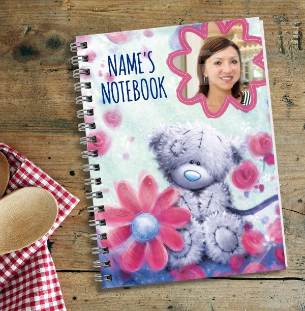 Me To You Flower Photo Notebook