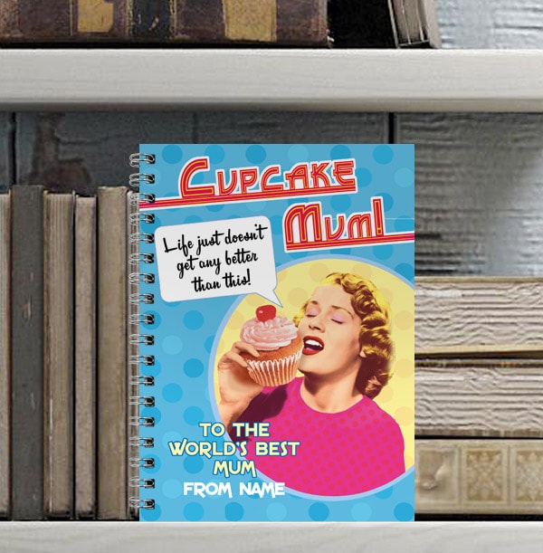 Hoots - Cupcake Mum Notebook