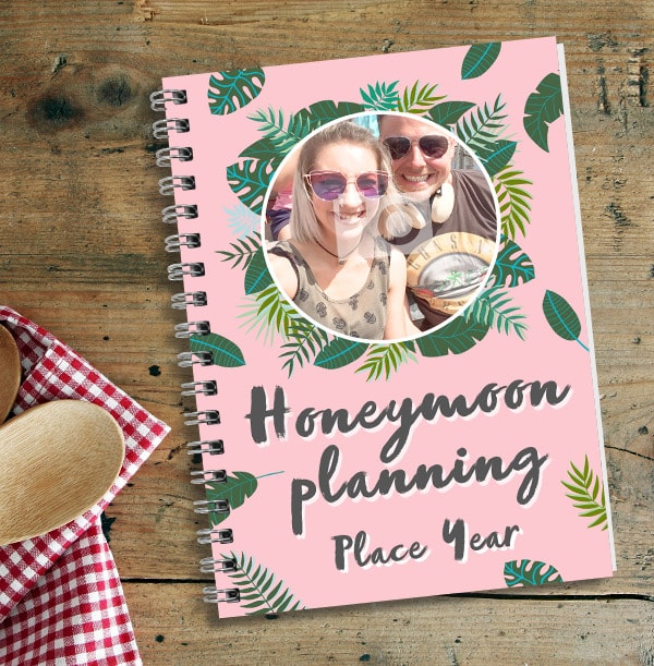 Honeymoon Planning Photo Notebook