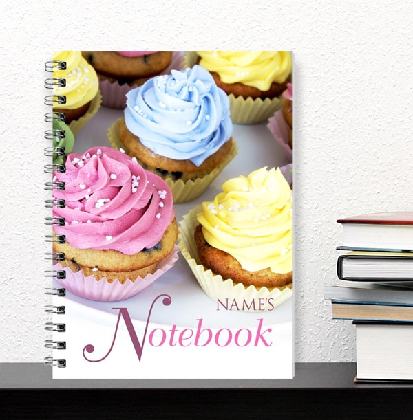 Wishful Cupcakes Wedding Notebook