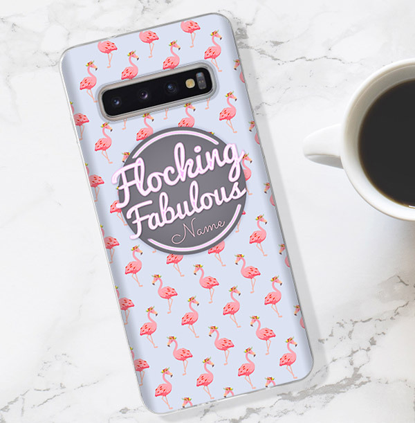 Flamingo Personalised Samsung Phone Case