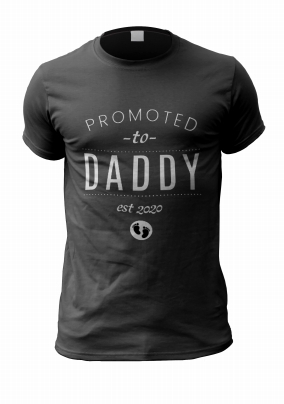 Promoted to daddy Personalised T-Shirt
