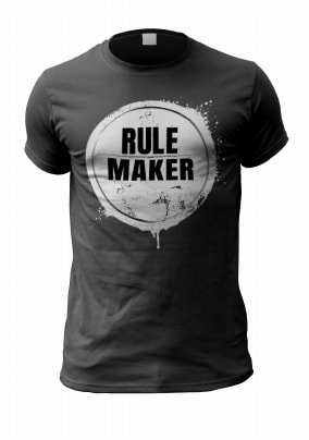 Rule Maker Men's T-Shirt | Funky Pigeon