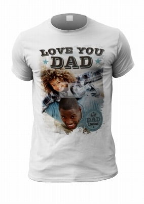 You're My Favourite Dad Personalised Photo T-Shirt 