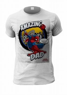 personalised spiderman t shirt