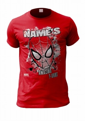 Personalised The Amazing Spiderman T-Shirt