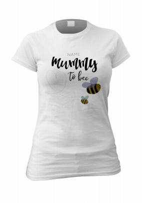Mummy To Bee Personalised T-Shirt
